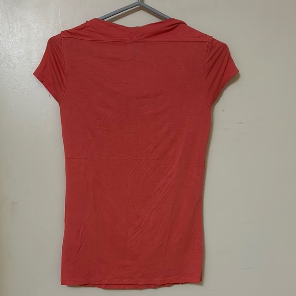 Jacob Coral Pink Cap Sleeve Fitted Blouse - Picture 3 of 4